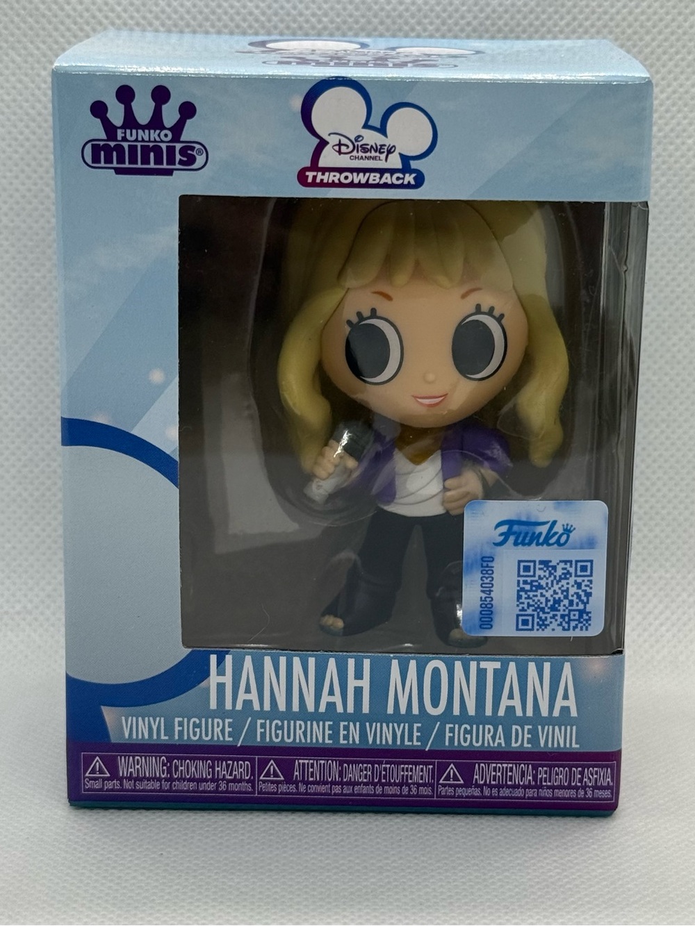 Hannah Montana Funko Mini Vinyl Figure Disney Channel Throwback Sealed NIB